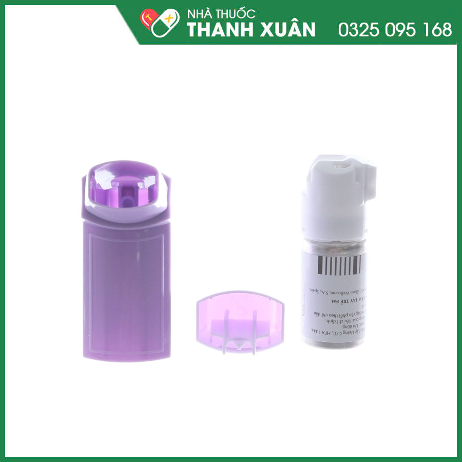 Seretide Evohaler DC 25/50 thuốc  điều trị hen và bệnh phổi tắc nghẽn mạn tính (COPD)